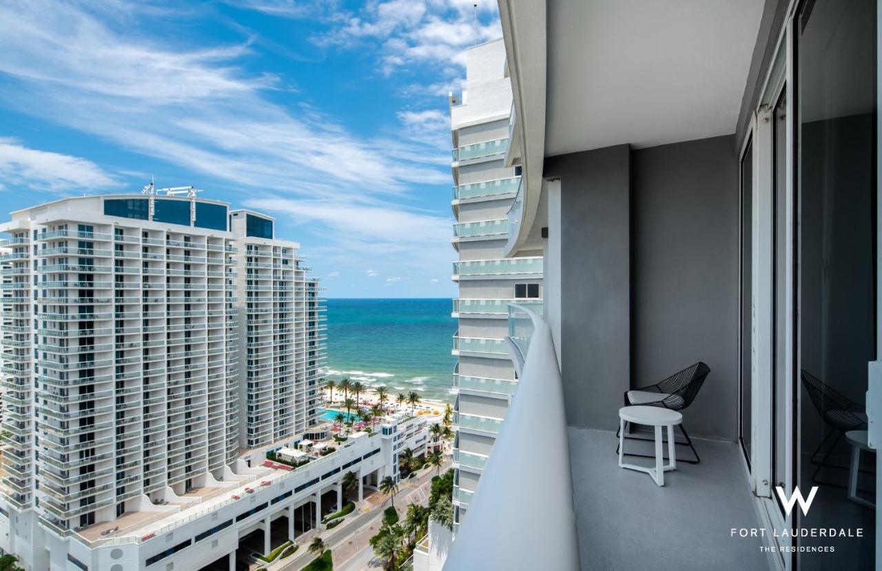 W Residences Fort Lauderdale Luxury Suites Across From Fort Lauderdale Beach Exteriér fotografie